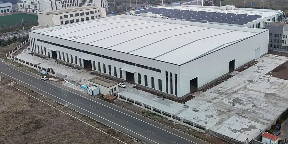 temporary construction shed