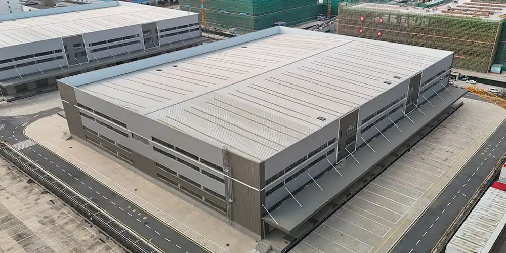  heavy duty steel structure warehouse