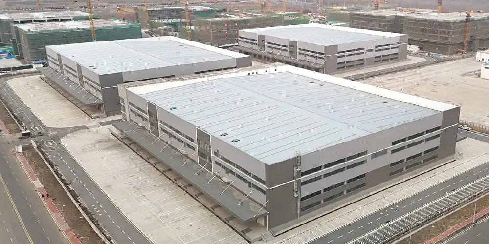 Grain storage steel structure