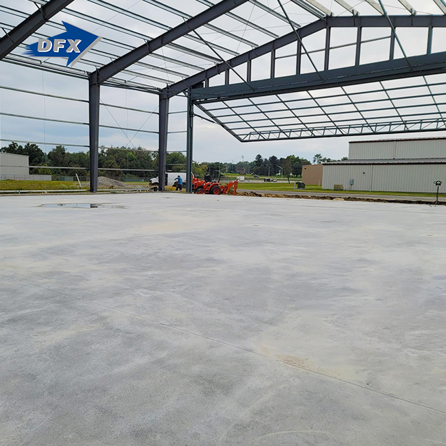 Hangar d'aviation commerciale